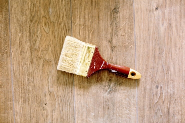 How to get paint off hardwood floors without sanding