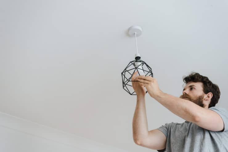 Removing A No-Screws Bathroom Ceiling Light Cover