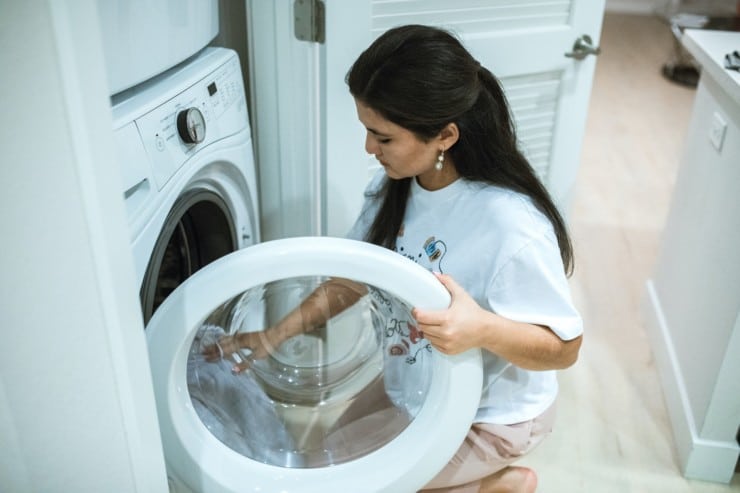 What happens if you wash and dry polyester?