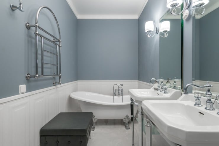 Where should sconces be placed?
