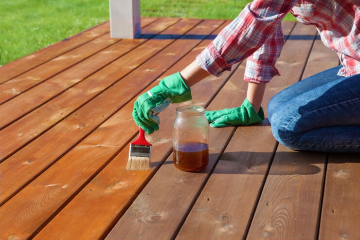 What maintenance does a deck need