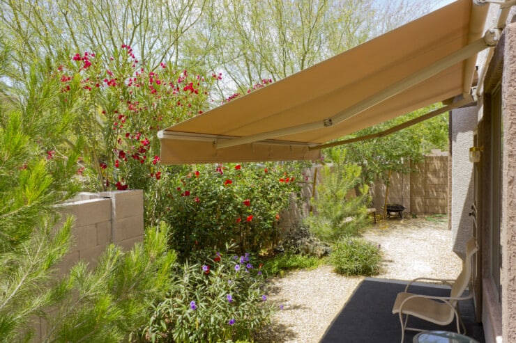 Can I install my own retractable awning