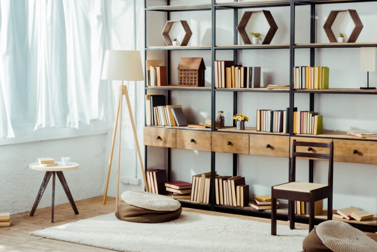 How to make a home library